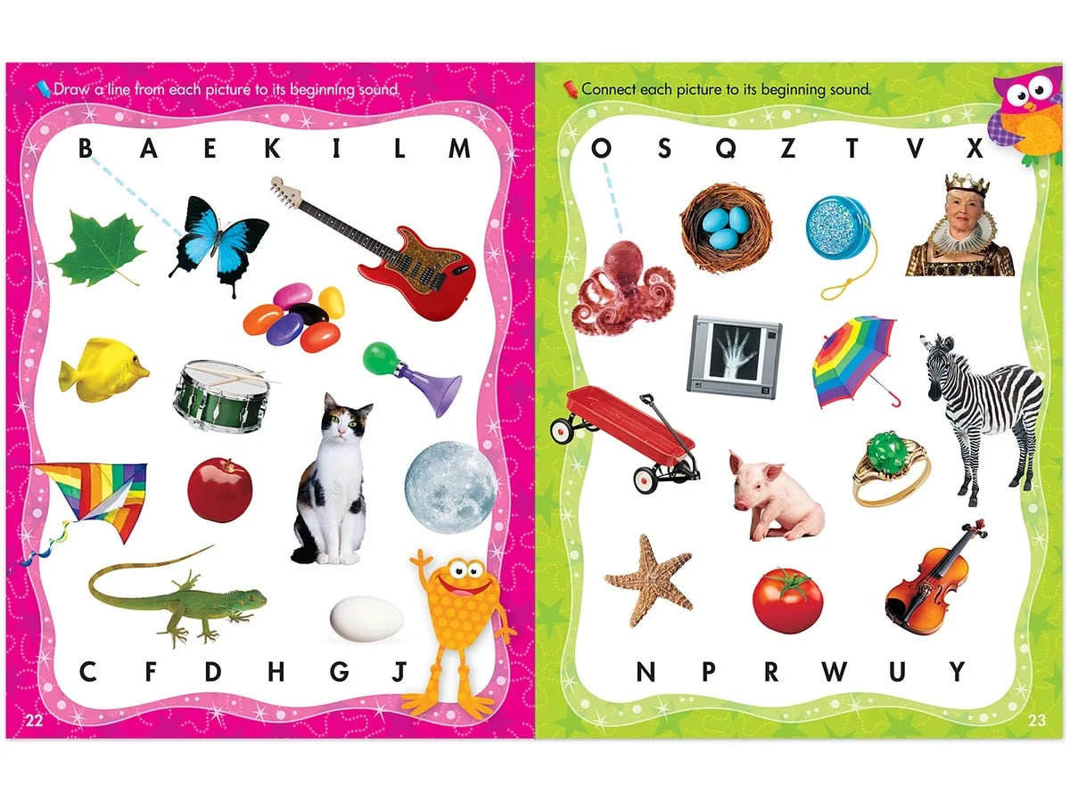 Owl-Stars!® Alphabet Write & Wipe Workbook - US 4994