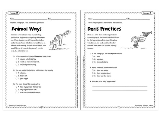 Comprehension Skills Workbook - Gr. 3 - US 7520