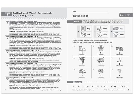 Daily Phonics Workbook - Gr. 3 - US 4689