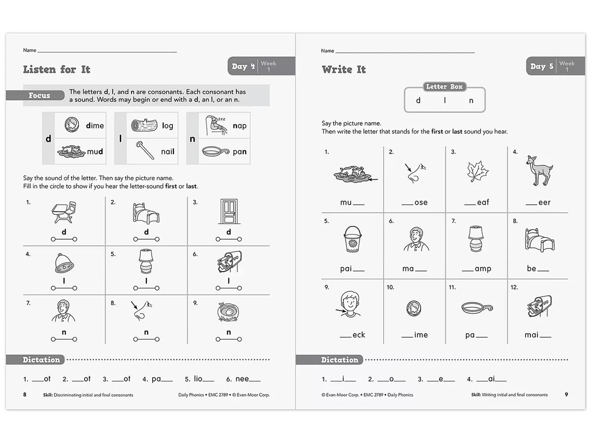 Daily Phonics Workbook - Gr. 3 - US 4689