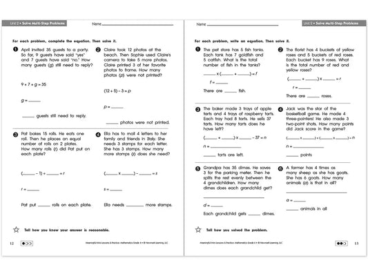 Mathematics Workbook - Gr. 4 - US 1354