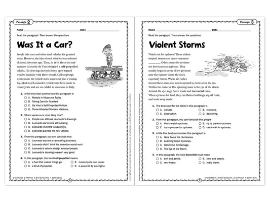 Comprehension Skills Workbook - Gr. 5 - US 2558