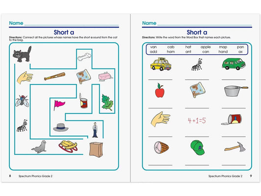 Spectrum® Phonics Workbook - Gr. 2 - US 1780