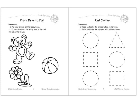 Following Directions Workbook - US 7089