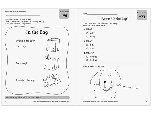 Word Family Workbook - US 7099
