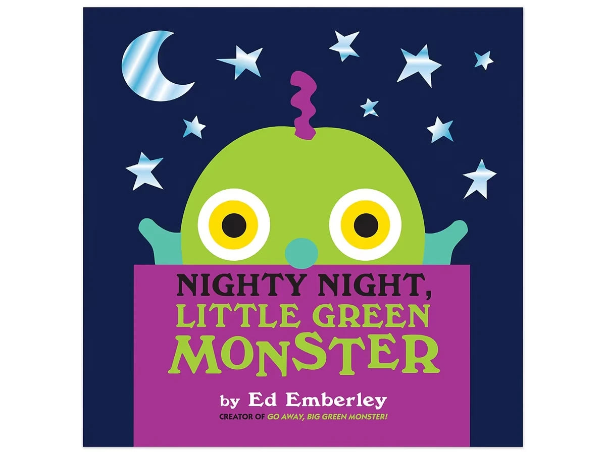 Nighty Night, Little Green Monster Hardcover Book - US 1674