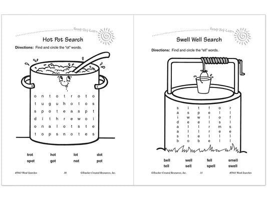 Word Searches Workbook - Gr. 1 - US 1000