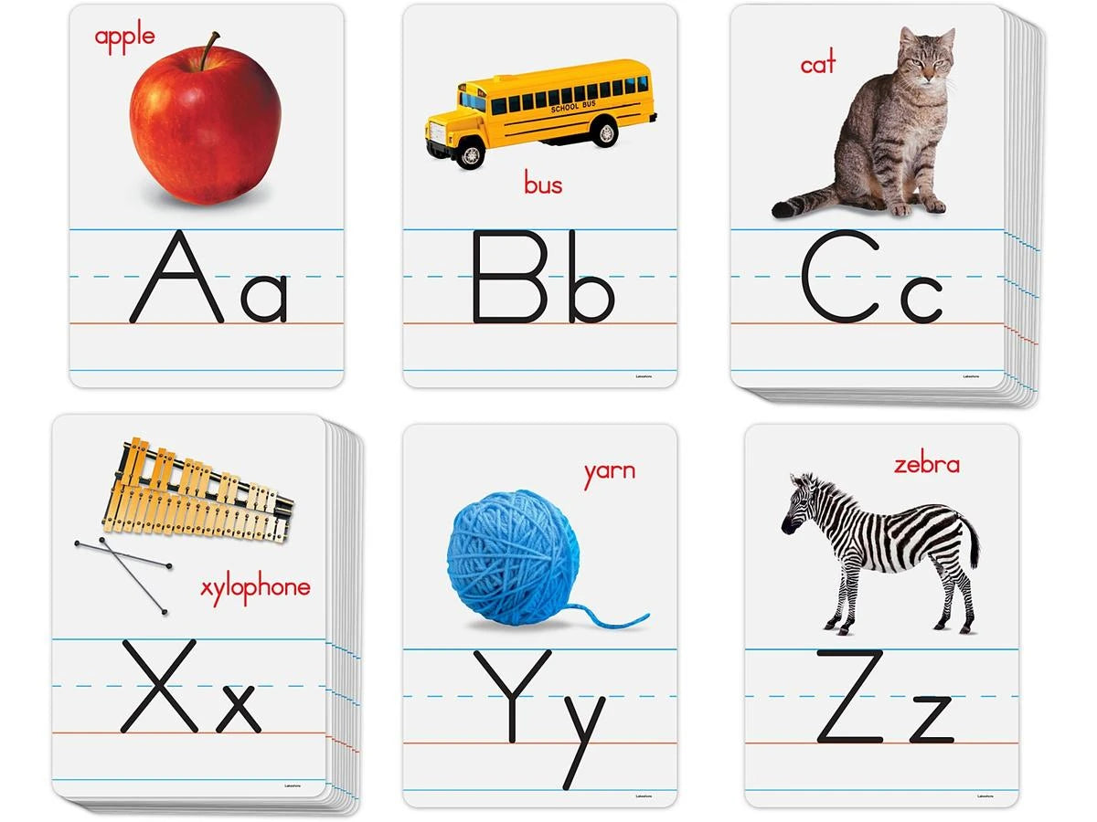 Traditional Manuscript Alphabet Photo Cards - US 8221