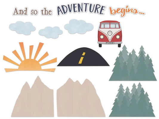 Moving Mountains Adventure Begins Bulletin Board Set - US 9672