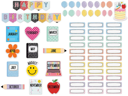 Cool for School Birthday Bulletin Board Set - US 4275