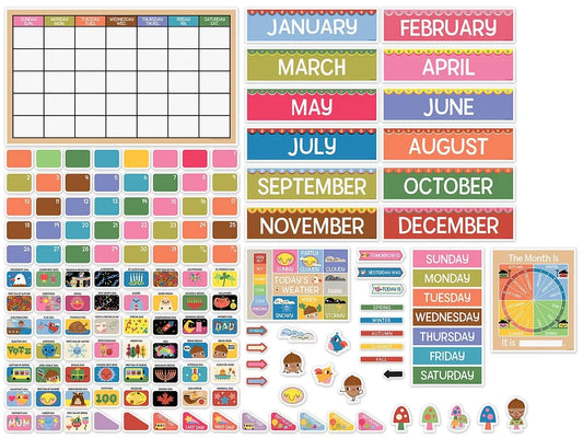 Fairy Tale Forest Calendar Bulletin Board Set - US 7562