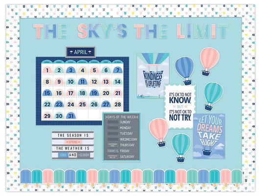 Calm & Cool Welcome Bulletin Board Set - US 2876