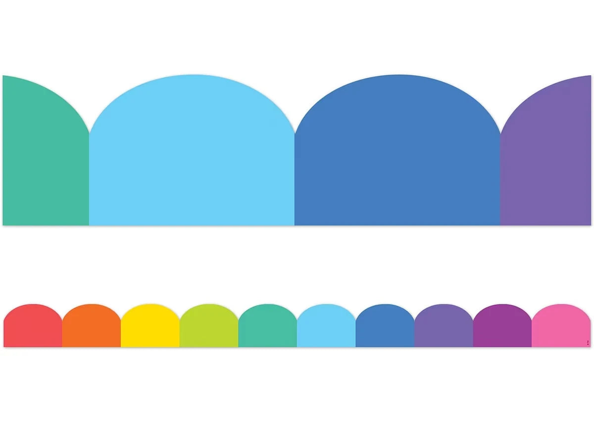 Colorful Scalloped Border - US 3403