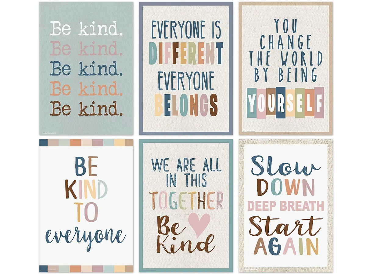 Everyone Is Welcome Motivational Poster Pack - US 7181