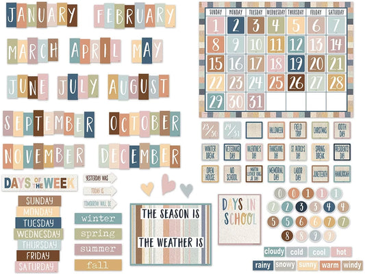 Everyone Is Welcome Calendar Bulletin Board Set - US 6922