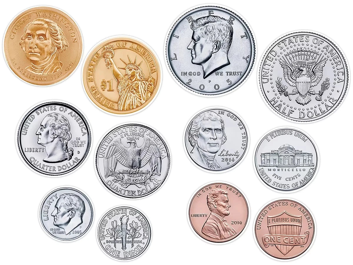 U.S. Coin Accents - US 9602