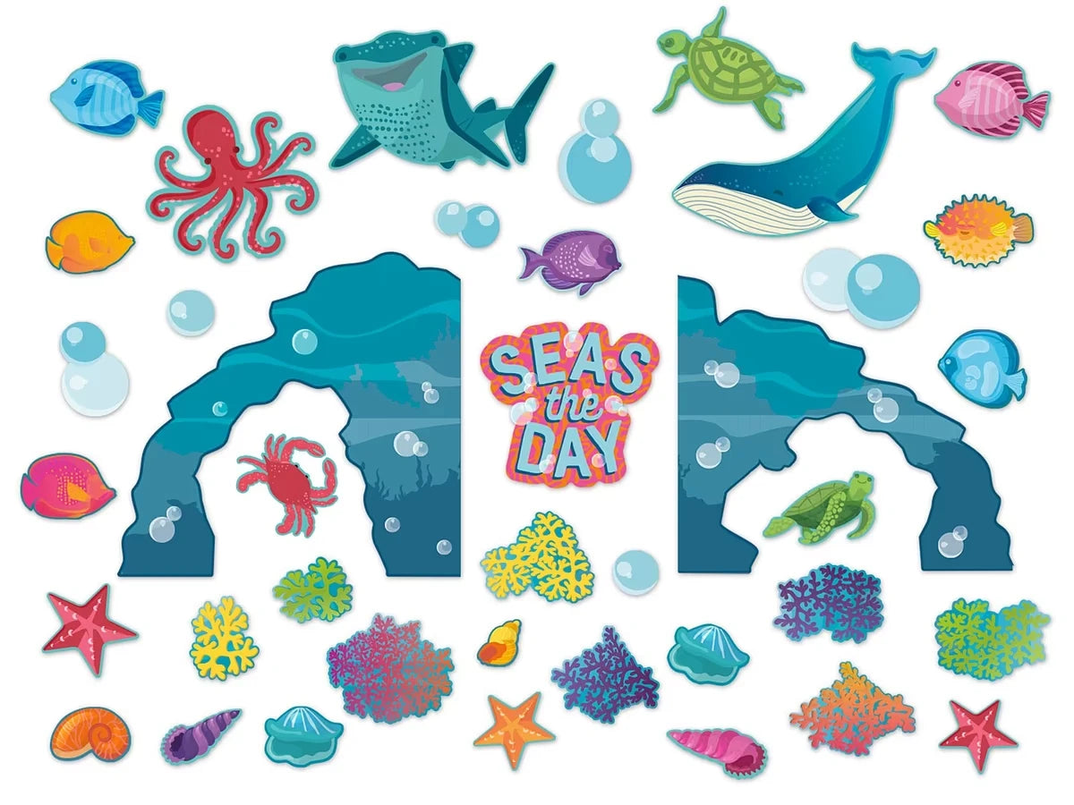 Seas the Day Bulletin Board Set - US 9376