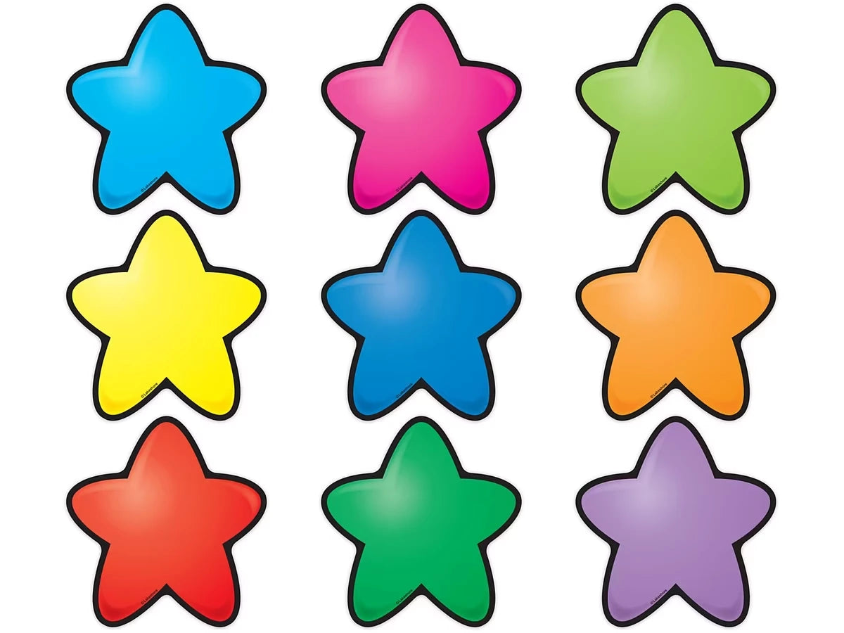 Colorful Star Accents - US 5123