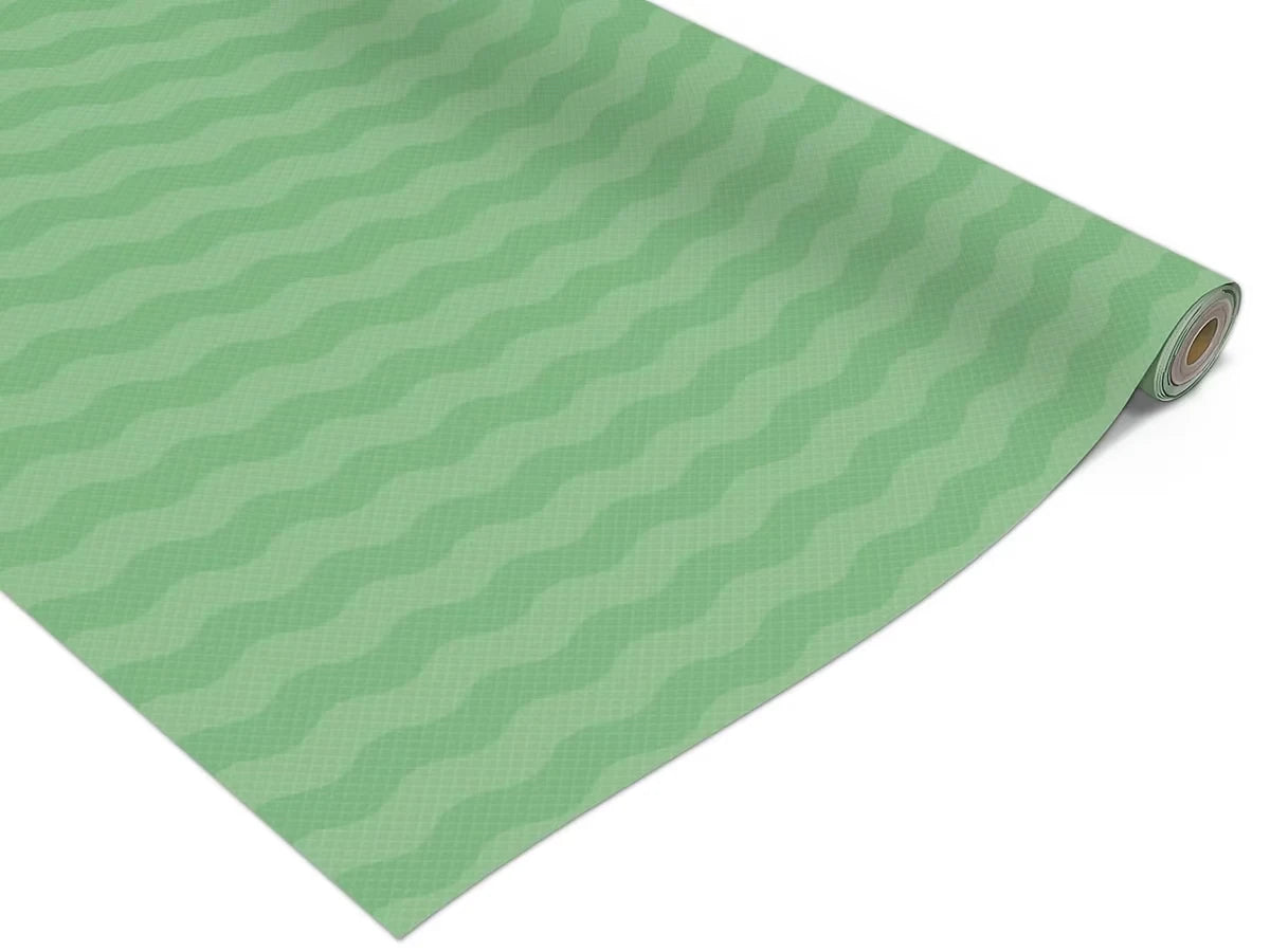 Green Scalloped Better Than Paper® Roll - US 6409