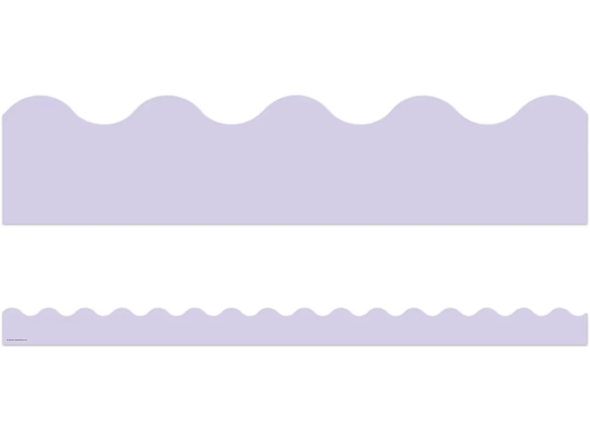 Pastel Pop Lavender Scalloped Border - US 5982