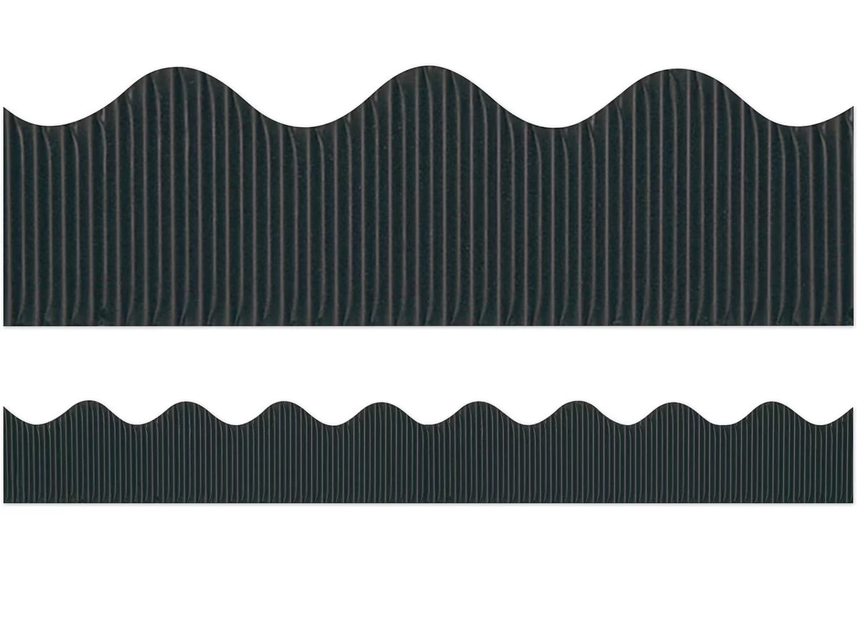 Black Scalloped Bordette® - US 3315