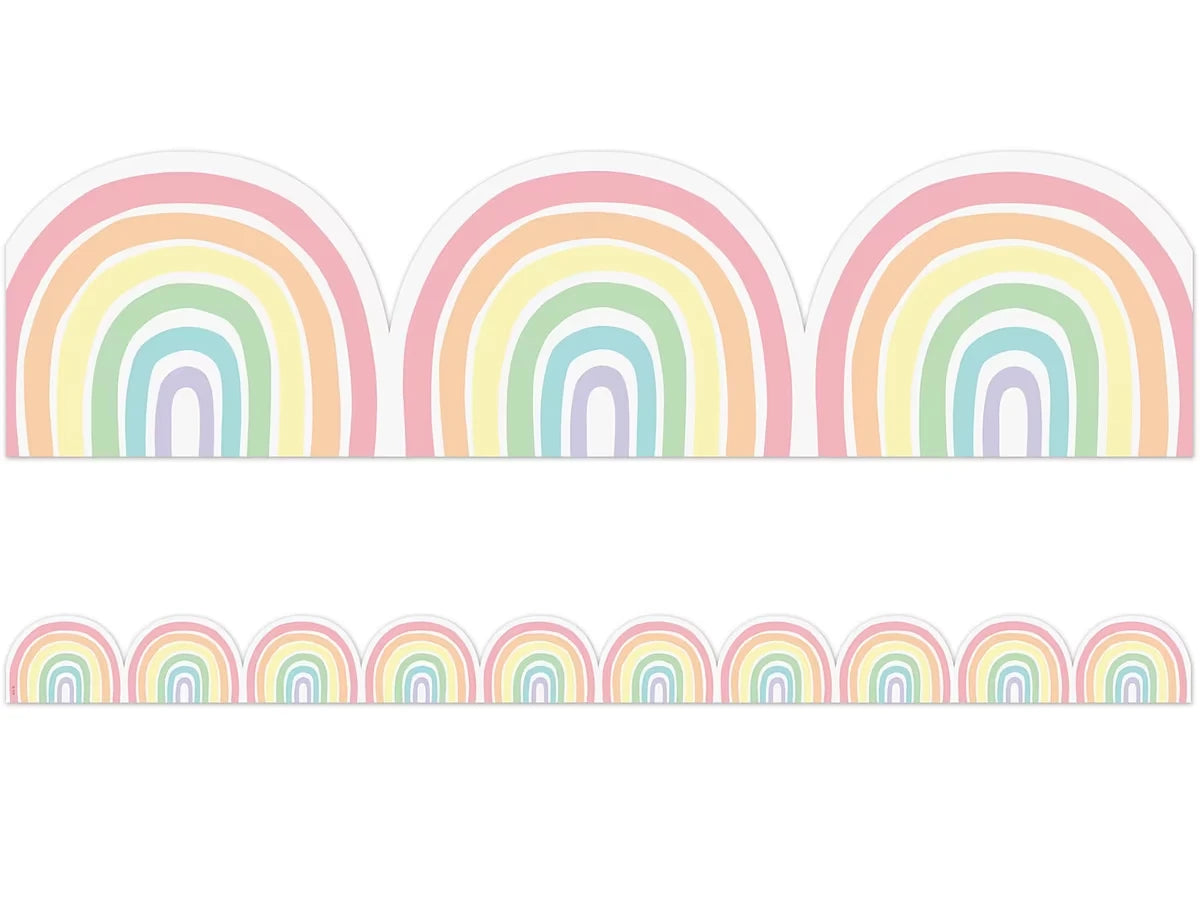 Pastel Pop Rainbow Border - US 7179