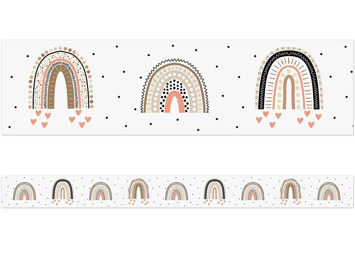 Boho Rainbow Border - US 3828