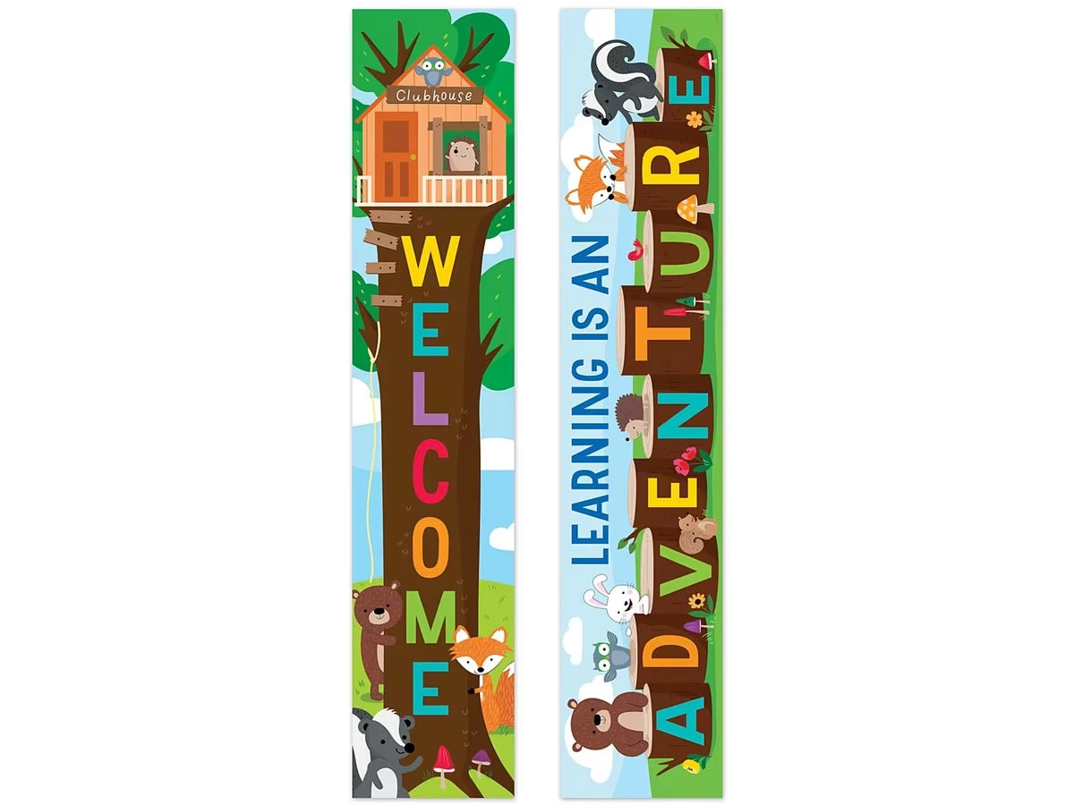 Woodland Friends Welcome Banner - US 2223