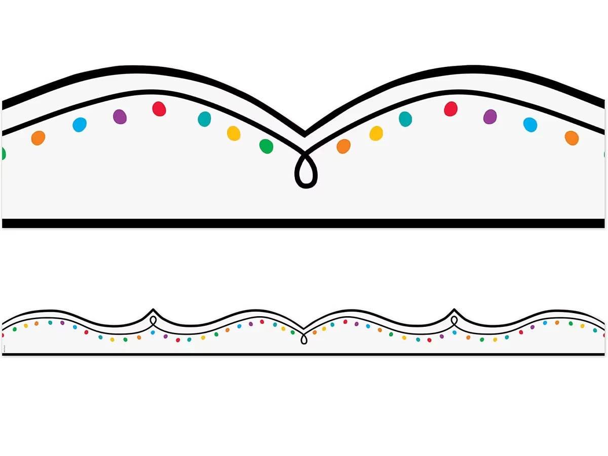 Dotted Swirl Border - US 9573