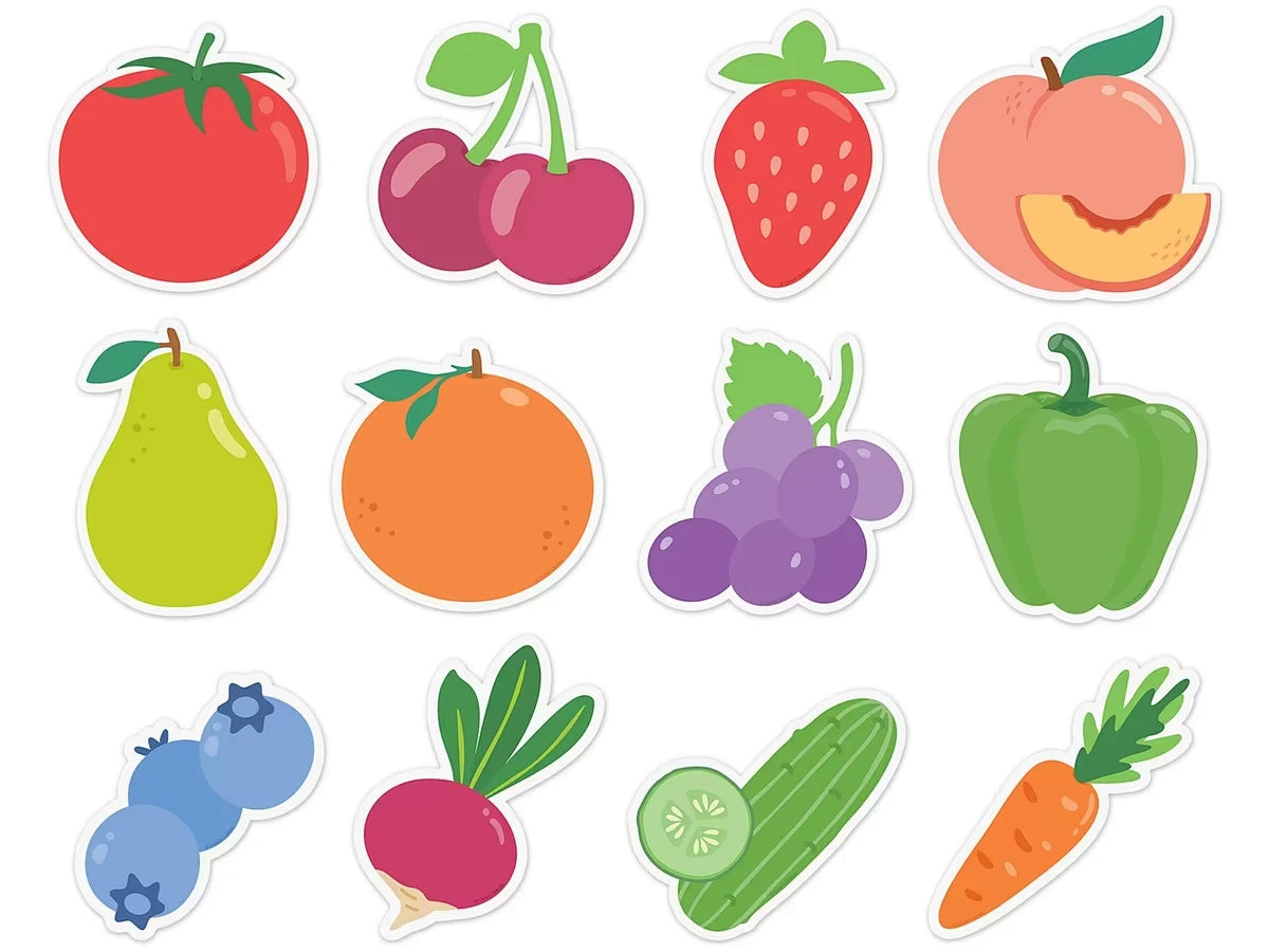 Farmers Market Fruits and Veggies Accents - US 9133