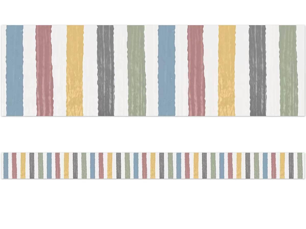 Classroom Cottage Striped Border - US 2152