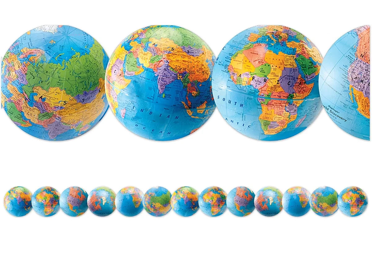 Our World Globe Border - US 2897