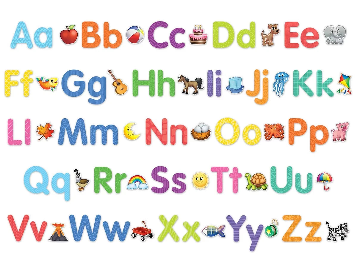 Colorful Alphabet Bulletin Board Set - US 3308