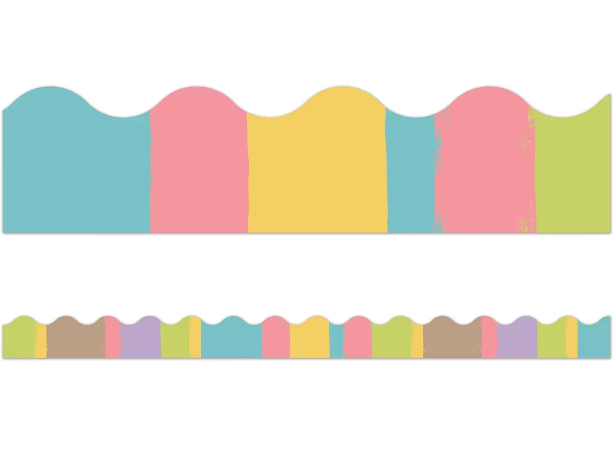 Good to Grow Striped Scalloped Border - US 4838