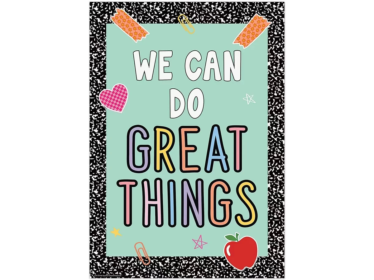 Cool for School We Can Do Great Things Poster - US 2518