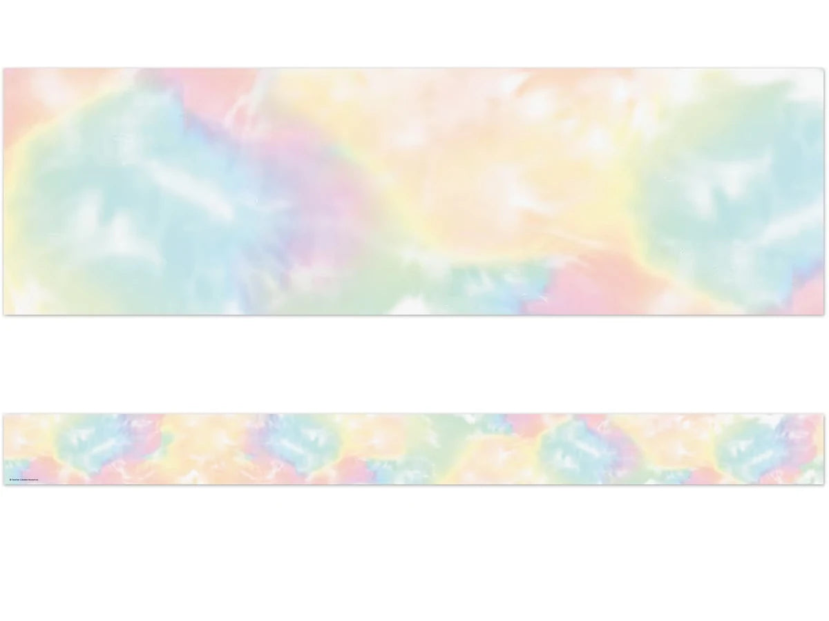 Pastel Pop Tie-Dye Border - US 2728