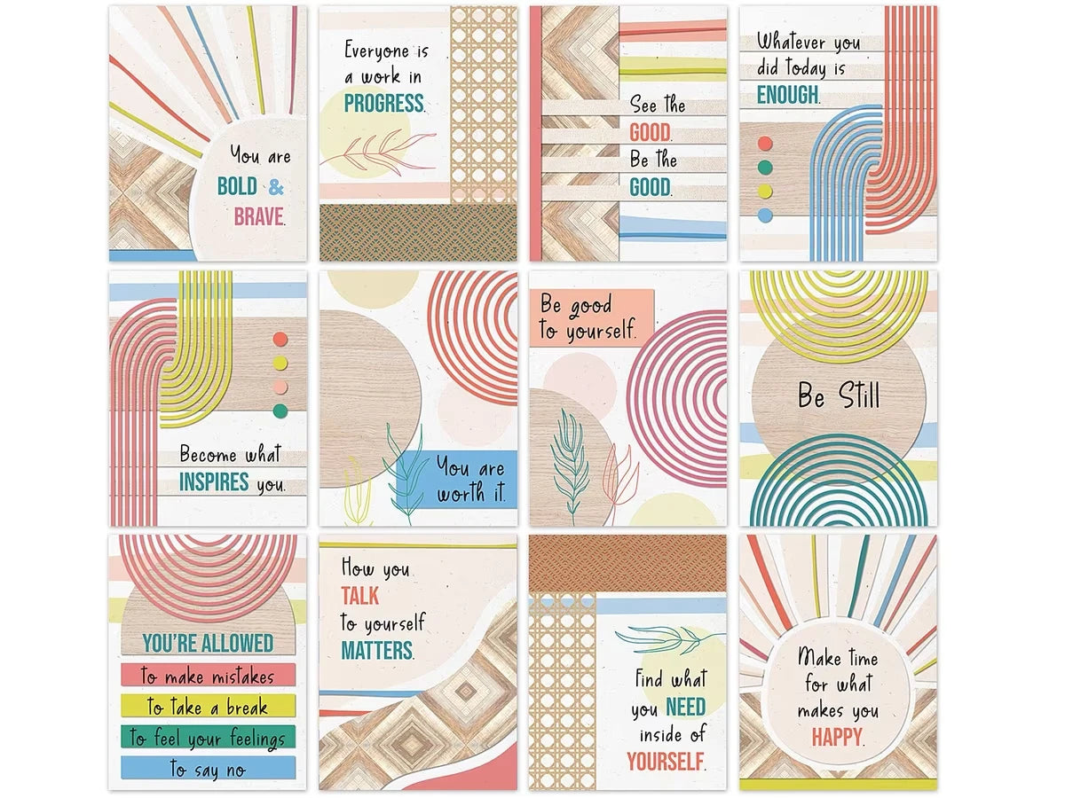 True to You Motivational Mini Poster Pack - US 9044