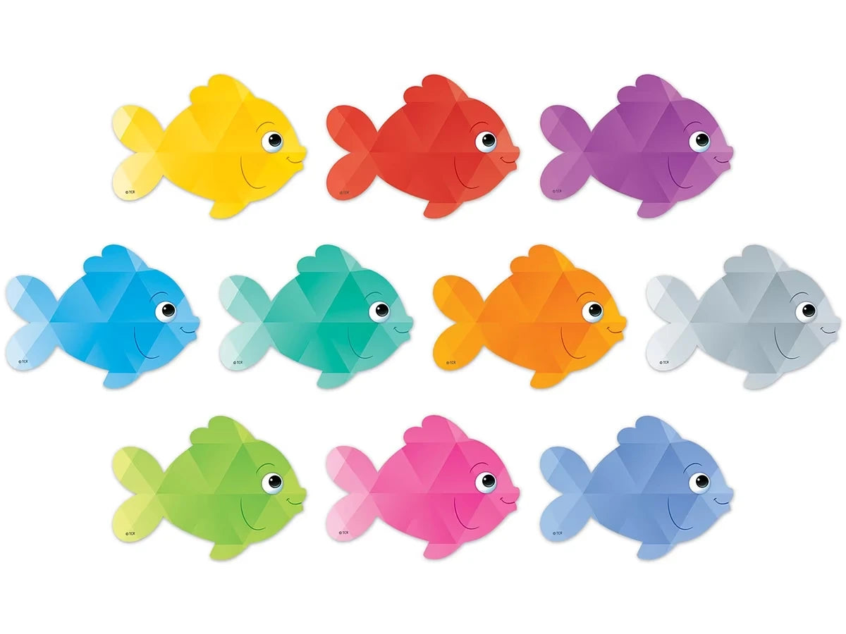 Colorful Fish Mini Accents - US 7319