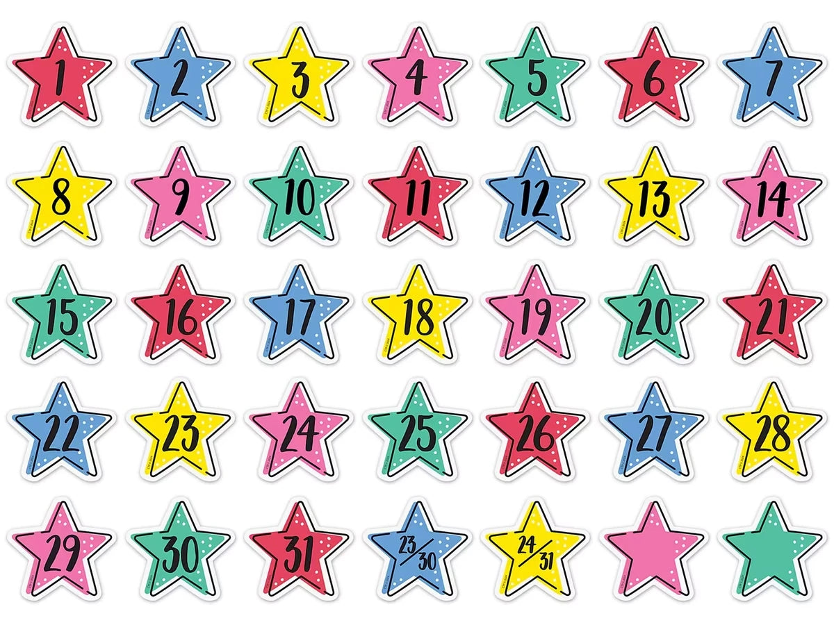 Star Bright Calendar Mini Accents - US 8921