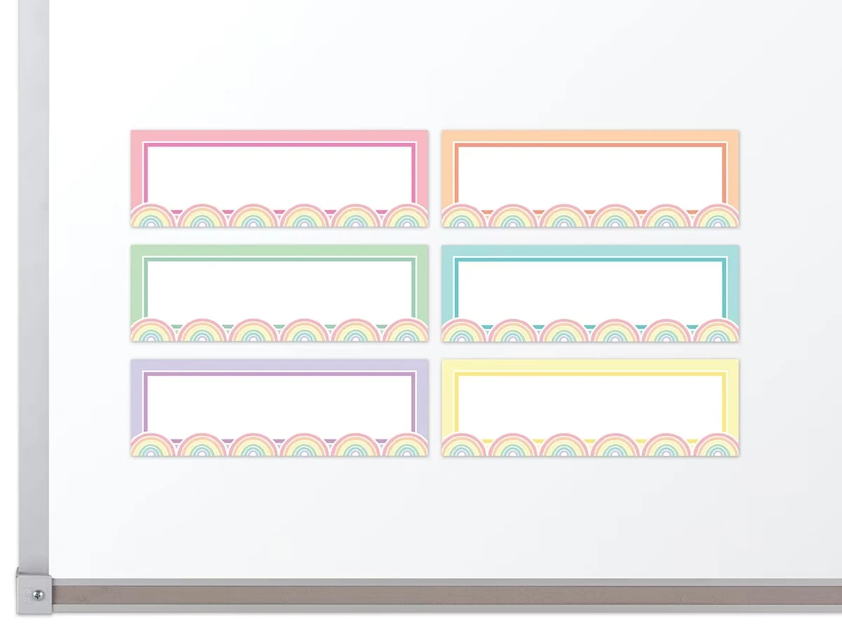 Pastel Pop Magnetic Write & Wipe Accents - US 8252