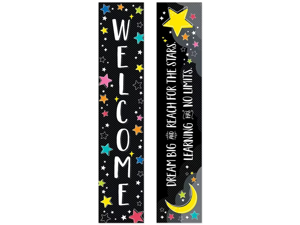 Star Bright Double-Sided Welcome Banner - US 1901