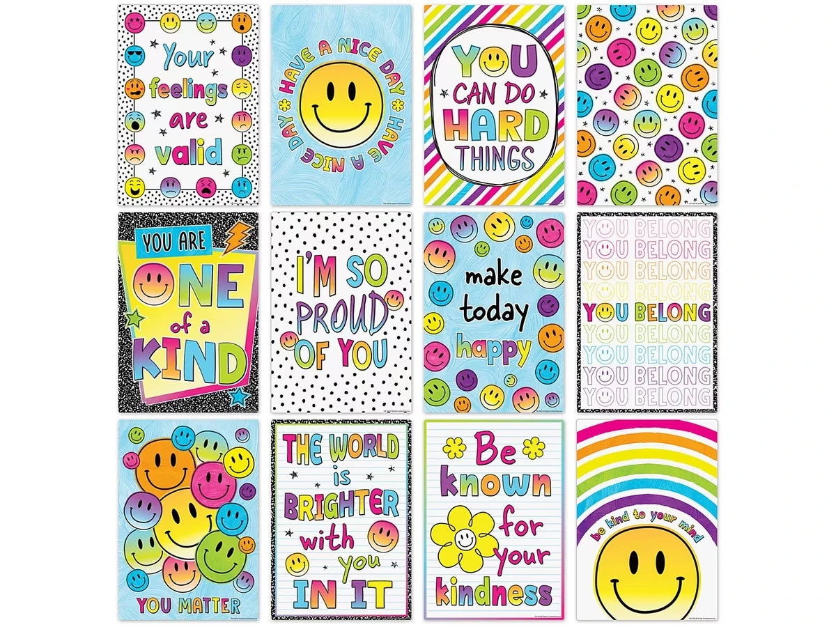 Brights 4Ever Motivational Small Poster Pack - US 8910