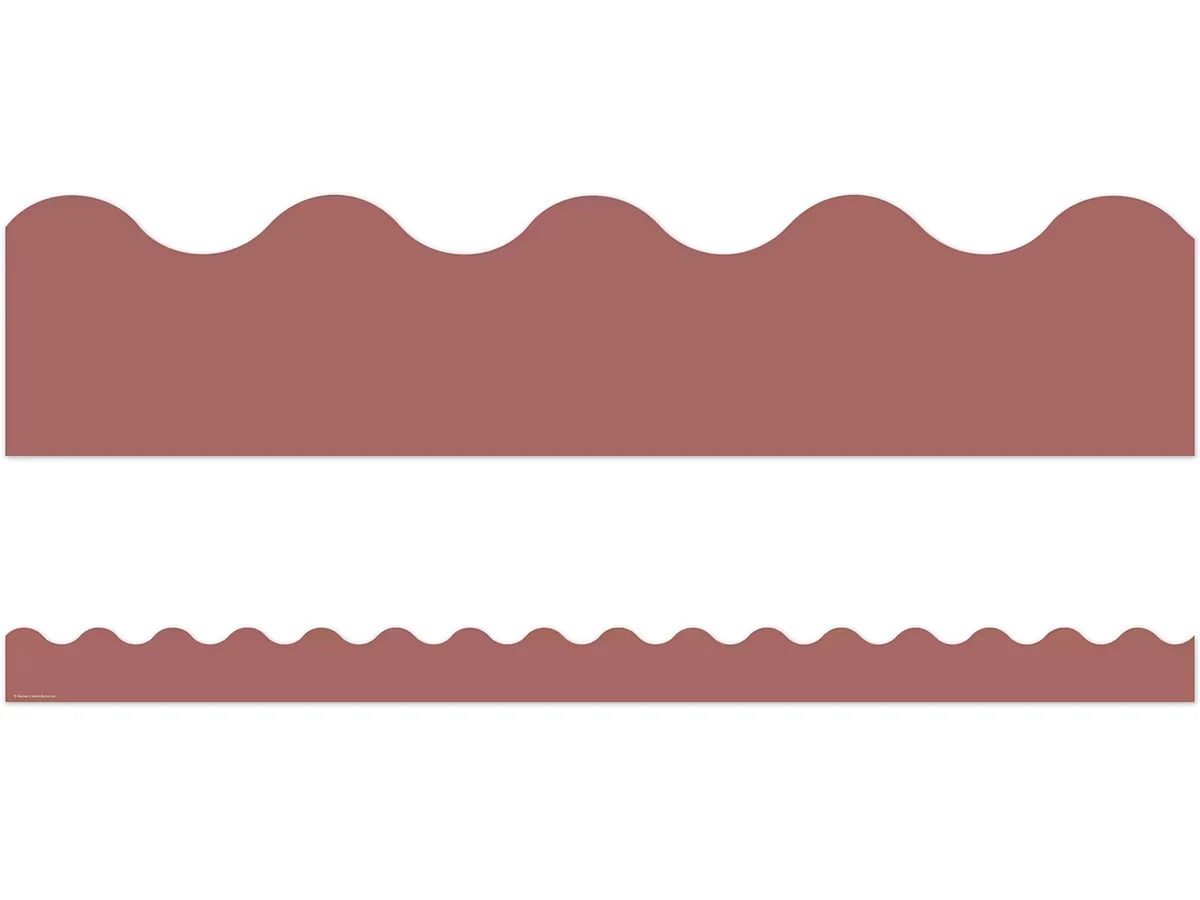 Wonderfully Wild Rose Scalloped Border - US 6210