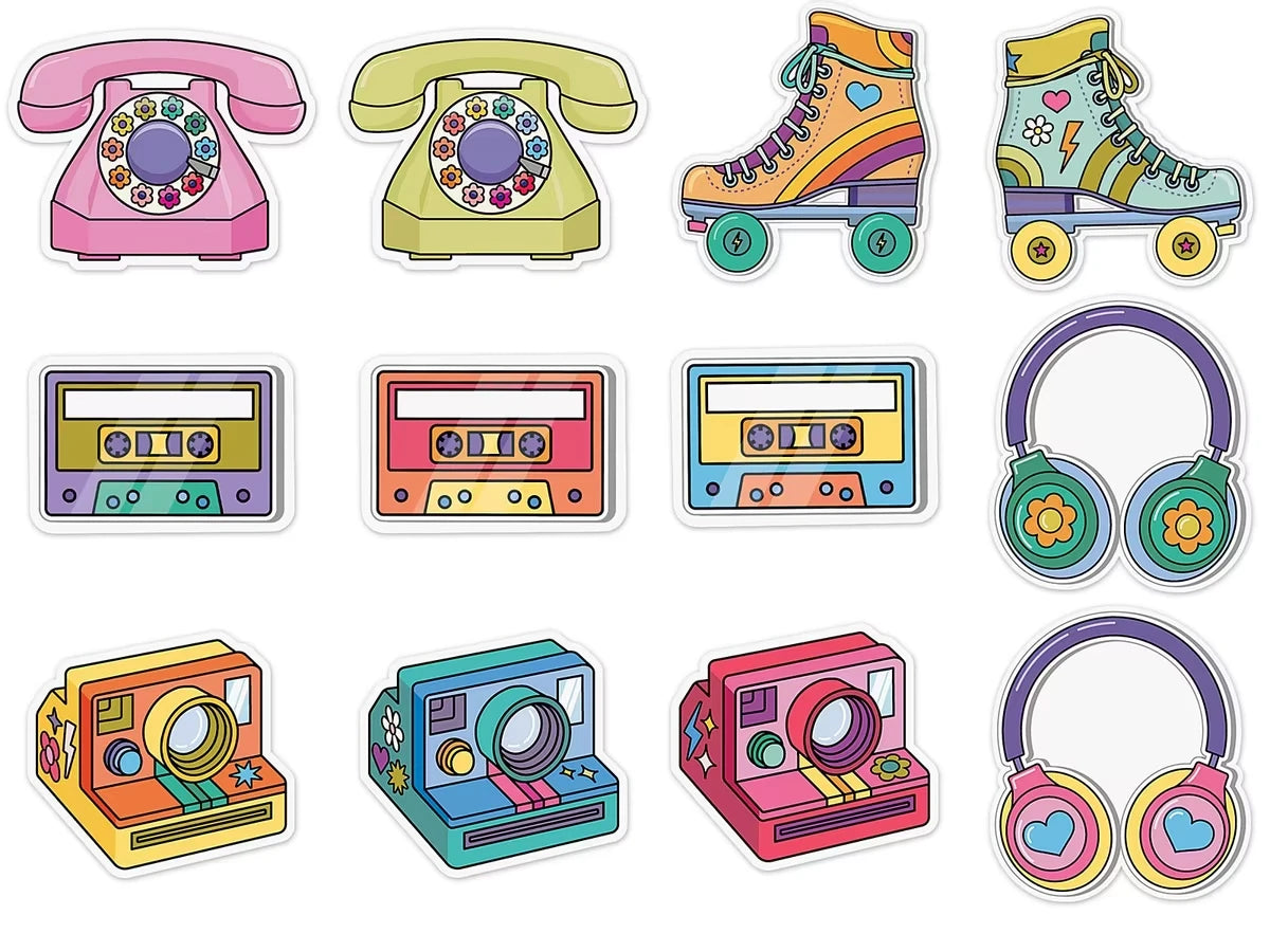 Retro Remix Groovy Accents - US 4089