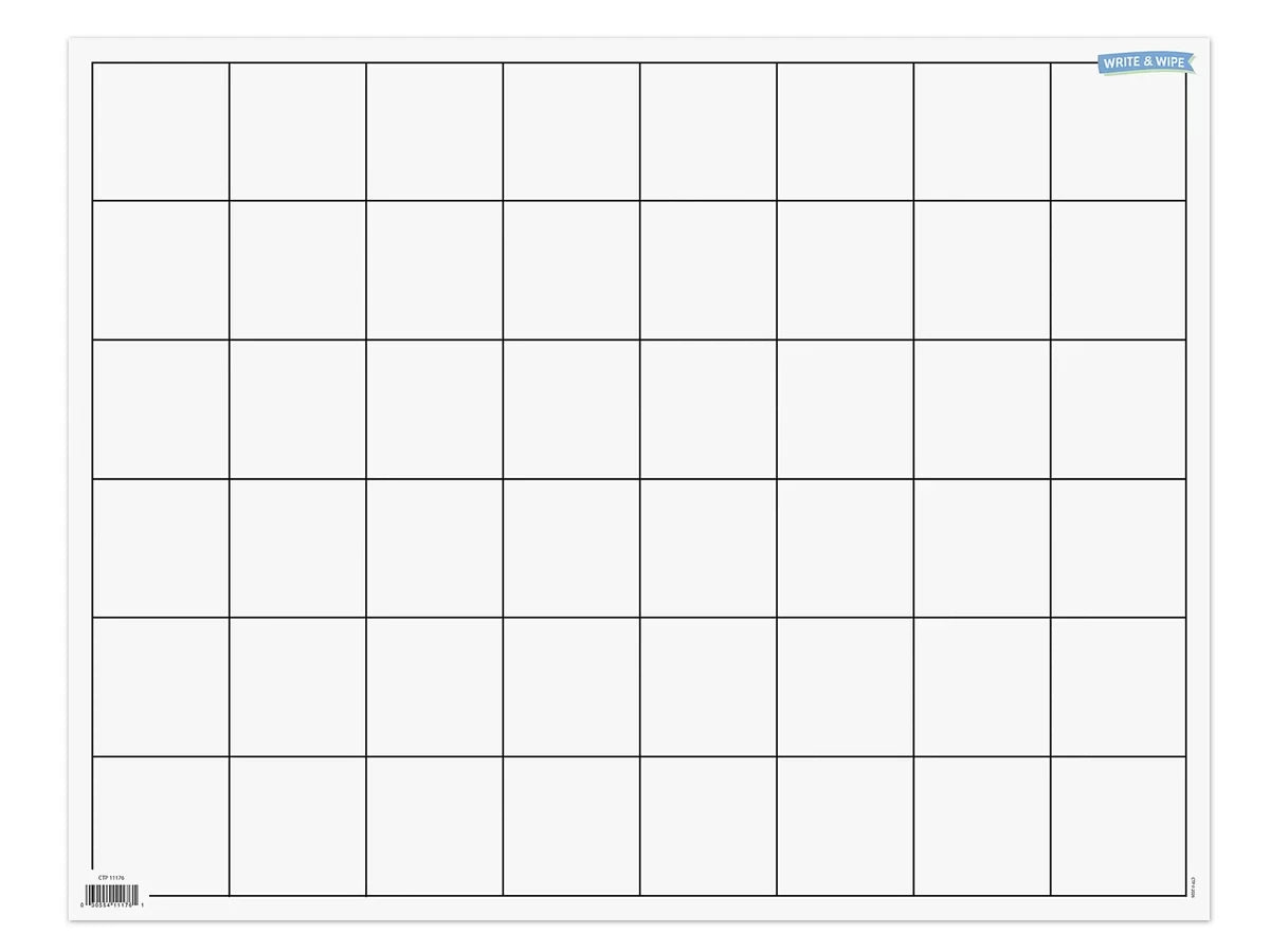 Write & Wipe Graph Page Poster - US 2872