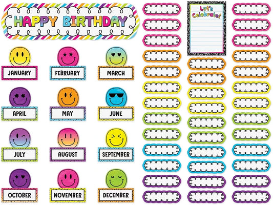 Brights 4Ever Birthday Bulletin Board Set - US 2960