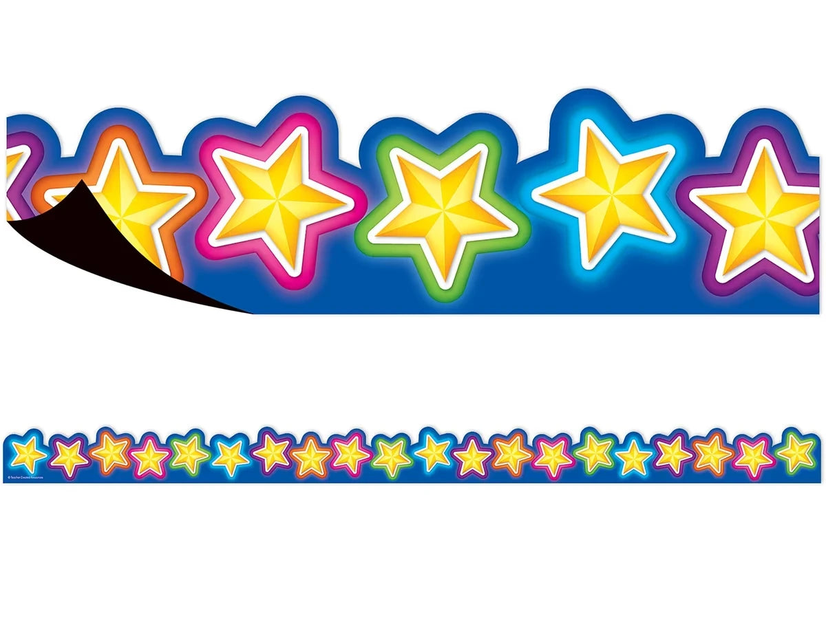 Neon Star Magnetic Border - US 3900