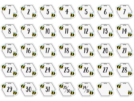 Busy Bees Calendar Mini Accents - US 9613