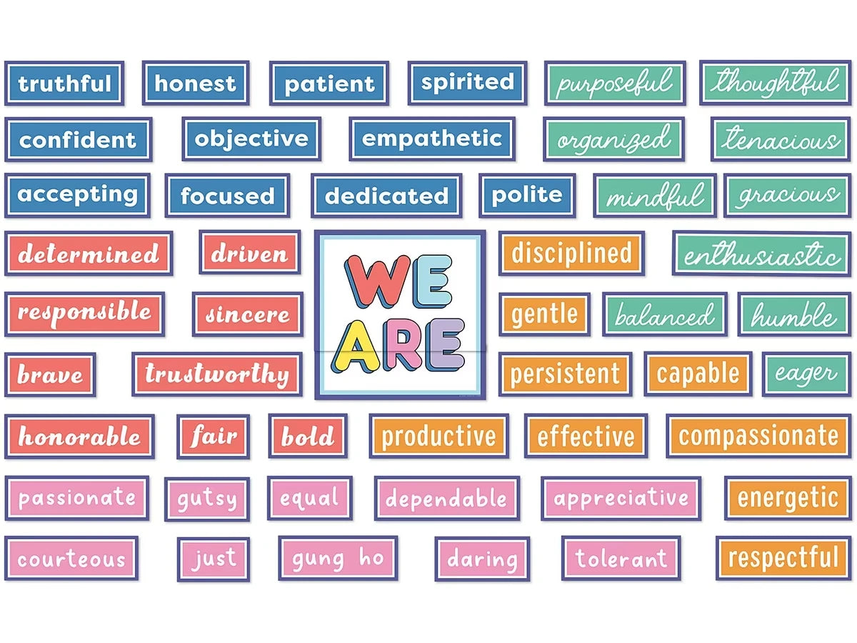 We Stick Together Motivational Bulletin Board Set - US 4274