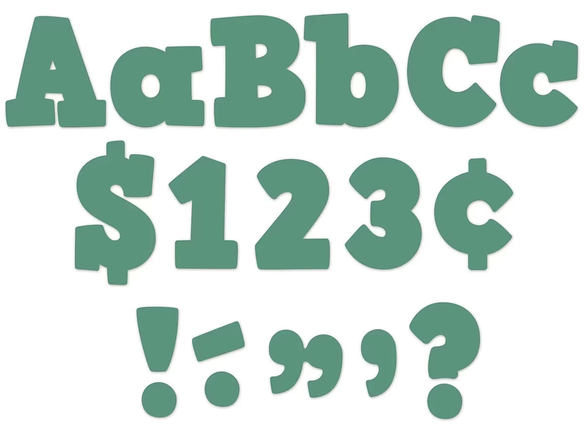 Eucalyptus 4" Punch-Out Letters - US 2811